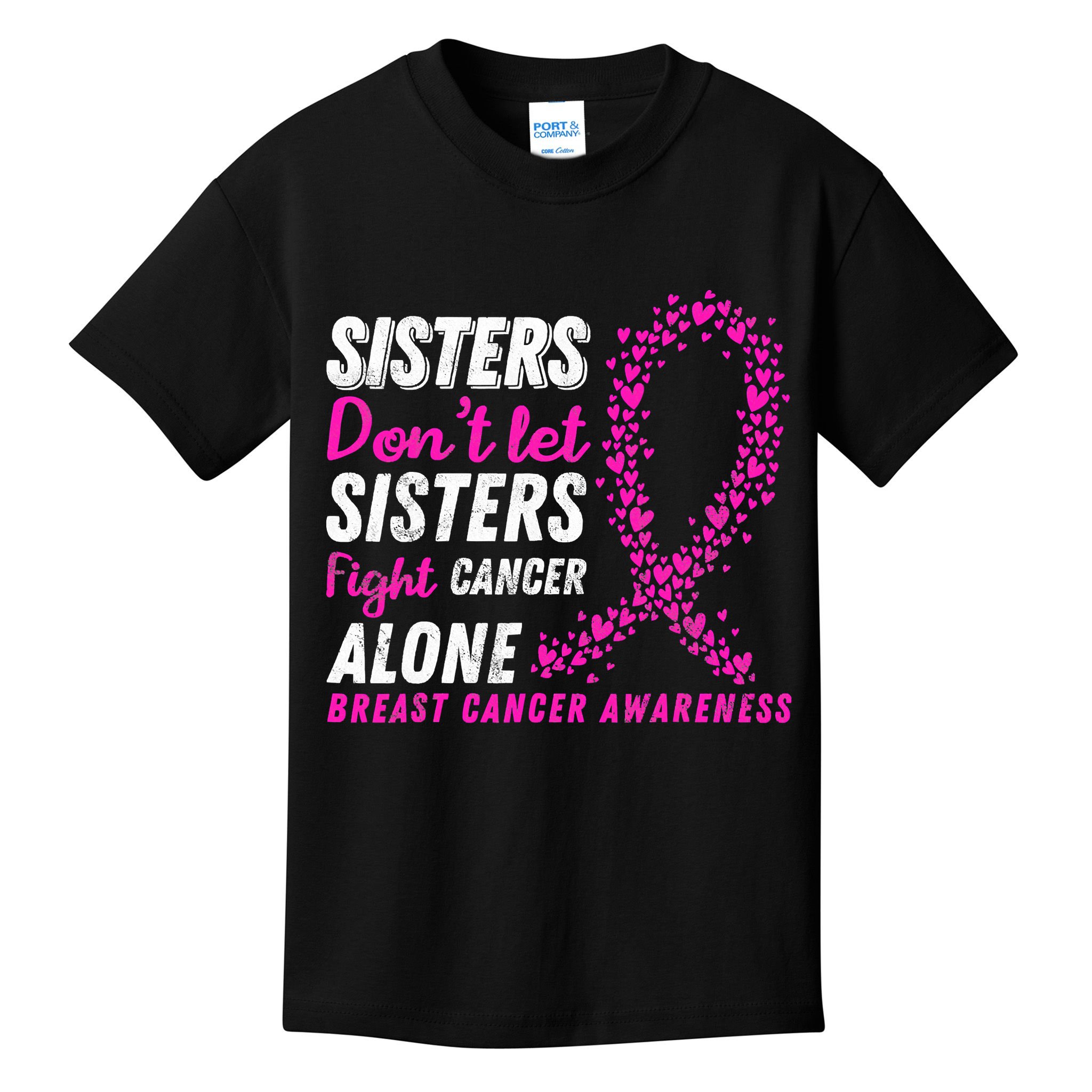Breast Cancer Awareness Cancer Survivor Kids T-Shirt