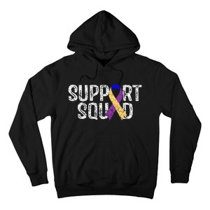 Bladder Cancer Awareness Support Squad Hoodie