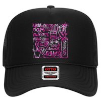 Breast Cancer Awareness Superhero Quotes Trucker Hat