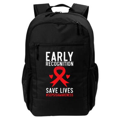 Blood Cancer Awareness Leukemia Lymphoma Myeloma Red Ribbon Gift Daily Commute Backpack
