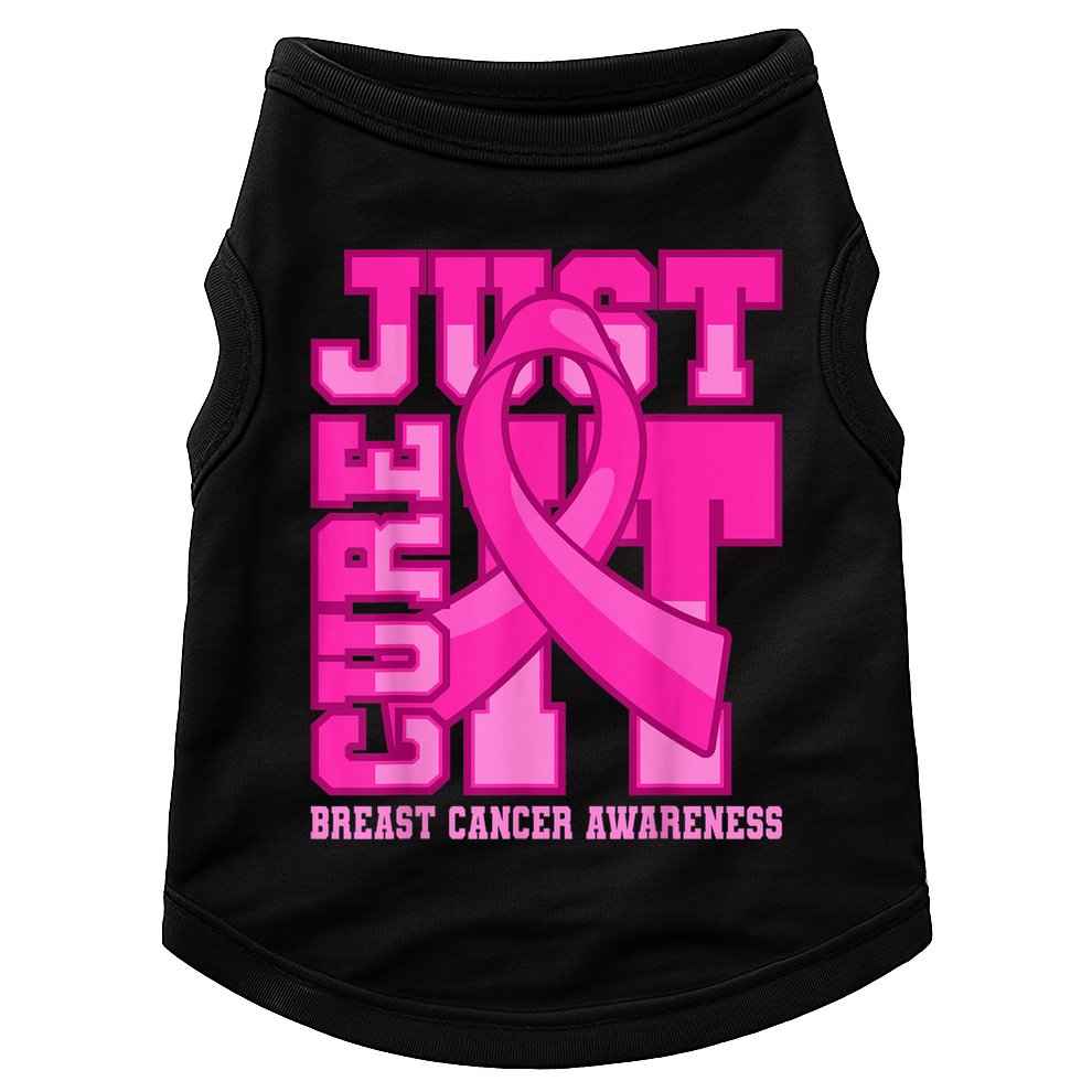 Breast Cancer Awareness Just Cure It Doggie Tank