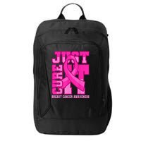 Breast Cancer Awareness Just Cure It City Backpack