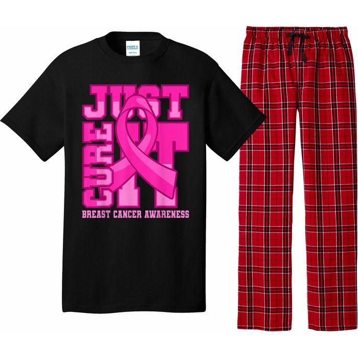 Breast Cancer Awareness Just Cure It Pajama Set