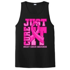 Breast Cancer Awareness Just Cure It PosiCharge Competitor Tank