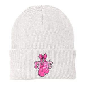 Breast Cancer Awareness Boxing Glove Knit Cap Winter Beanie