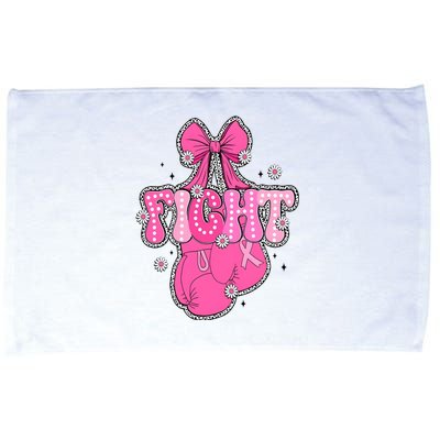 Breast Cancer Awareness Boxing Glove Microfiber Hand Towel