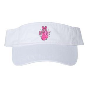 Breast Cancer Awareness Boxing Glove Valucap Bio-Washed Visor