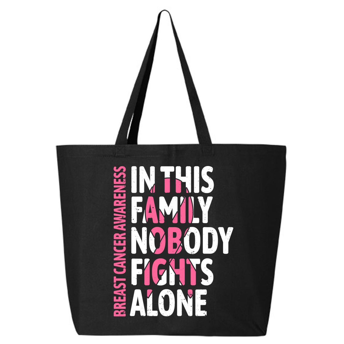 Breast Cancer Awareness Family Support Squad Breast Cancer 25L Jumbo Tote