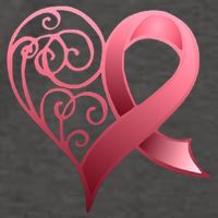 Breast Cancer Awareness Ribbon Heart Pattern Vector Backpack