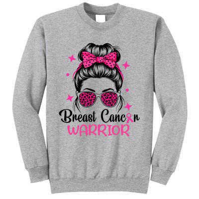 Breast Cancer Awareness Warrior Tall Sweatshirt