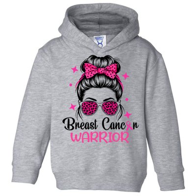 Breast Cancer Awareness Warrior Toddler Hoodie