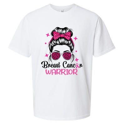 Breast Cancer Awareness Warrior Sueded Cloud Jersey T-Shirt