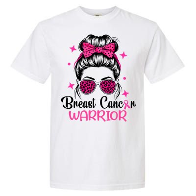 Breast Cancer Awareness Warrior Garment-Dyed Heavyweight T-Shirt