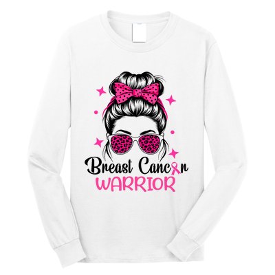 Breast Cancer Awareness Warrior Long Sleeve Shirt