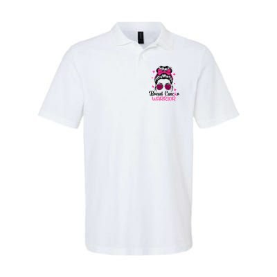 Breast Cancer Awareness Warrior Softstyle Adult Sport Polo