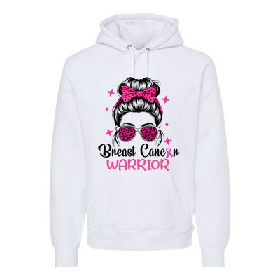 Breast Cancer Awareness Warrior Premium Hoodie