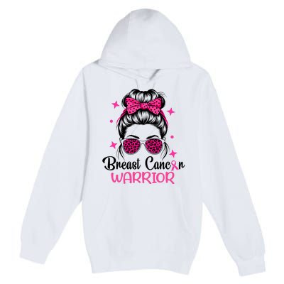 Breast Cancer Awareness Warrior Premium Pullover Hoodie