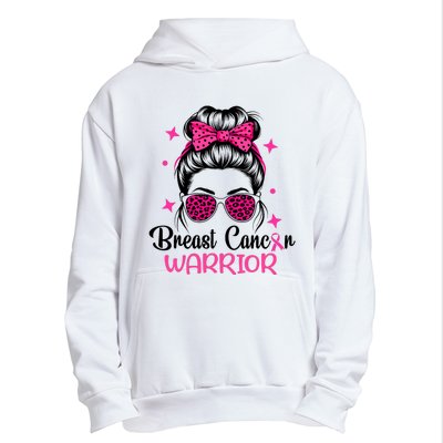 Breast Cancer Awareness Warrior Urban Pullover Hoodie