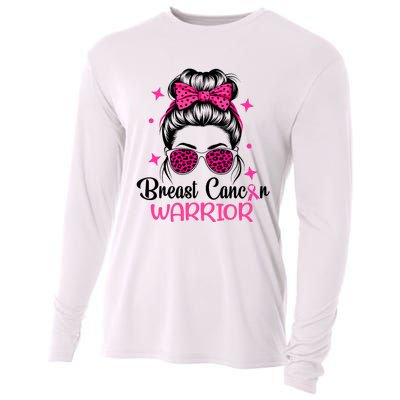 Breast Cancer Awareness Warrior Cooling Performance Long Sleeve Crew