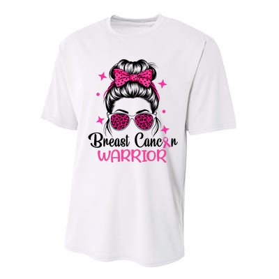 Breast Cancer Awareness Warrior Performance Sprint T-Shirt