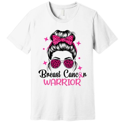 Breast Cancer Awareness Warrior Premium T-Shirt