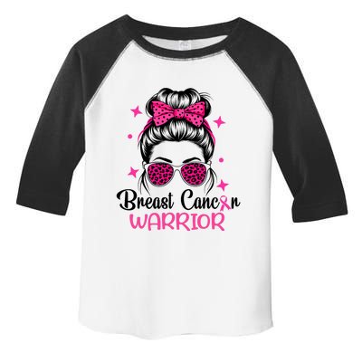 Breast Cancer Awareness Warrior Toddler Fine Jersey T-Shirt