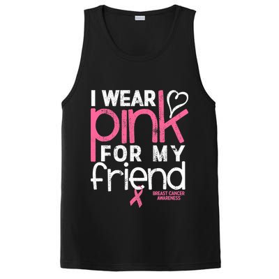 Breast Cancer Awareness Wear Pink Friend Breast Cancer PosiCharge Competitor Tank