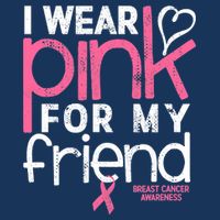 Breast Cancer Awareness Wear Pink Friend Breast Cancer Doggie Tank
