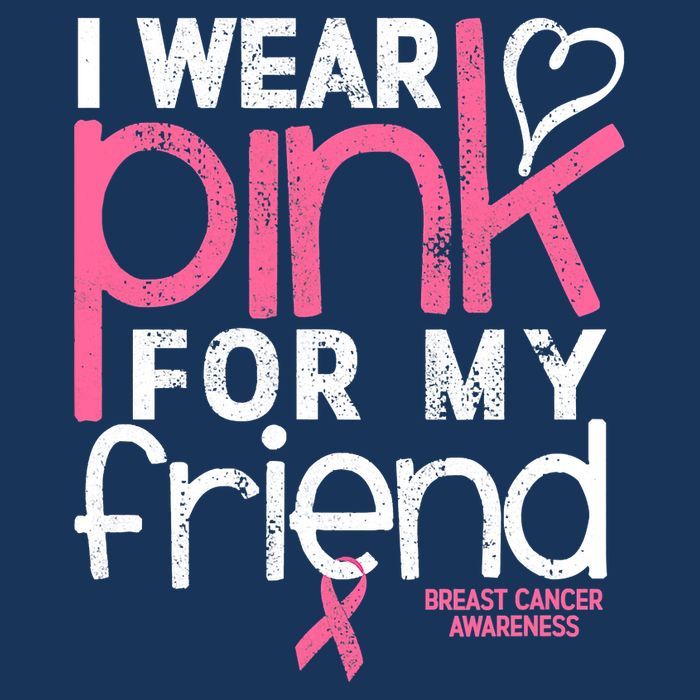 Breast Cancer Awareness Wear Pink Friend Breast Cancer Doggie Tank