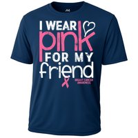 Breast Cancer Awareness Wear Pink Friend Breast Cancer Cooling Performance Crew T-Shirt