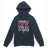 Breast Cancer Awareness Wear Pink Friend Breast Cancer Urban Pullover Hoodie