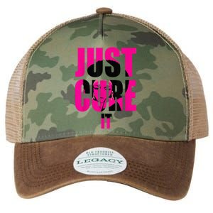 Breast Cancer Awareness Shirt Just Cure It Pink Ribbon Tee Legacy Tie Dye Trucker Hat