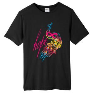 Breast Cancer Awareness Cool Gift Colorful Peafowl Cool Gift Tall Fusion ChromaSoft Performance T-Shirt