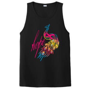 Breast Cancer Awareness Cool Gift Colorful Peafowl Cool Gift PosiCharge Competitor Tank