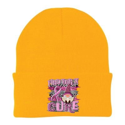 Breast Cancer Awareness Find For A Cure Knit Cap Winter Beanie