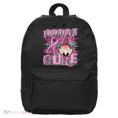 Breast Cancer Awareness Find For A Cure 16 in Basic Backpack