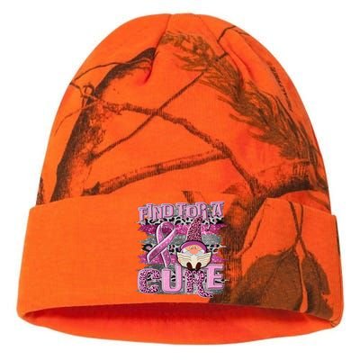 Breast Cancer Awareness Find For A Cure Kati Licensed 12" Camo Beanie