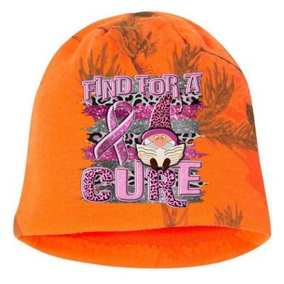 Breast Cancer Awareness Find For A Cure Kati - Camo Knit Beanie