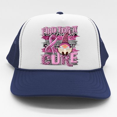 Breast Cancer Awareness Find For A Cure Trucker Hat