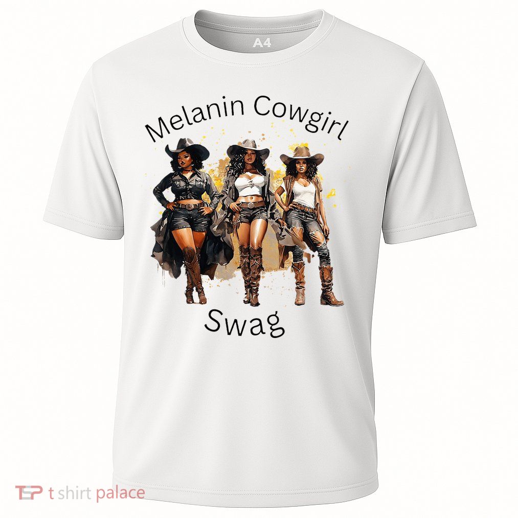 Black Cowgirls African American Texas Girl Performance Shirt