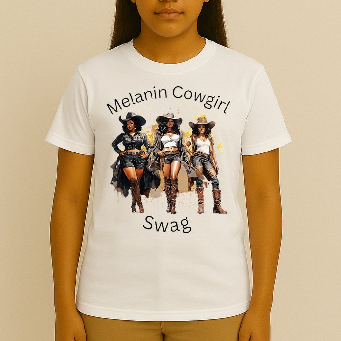 Black Cowgirls African American Texas Girl T-Shirt