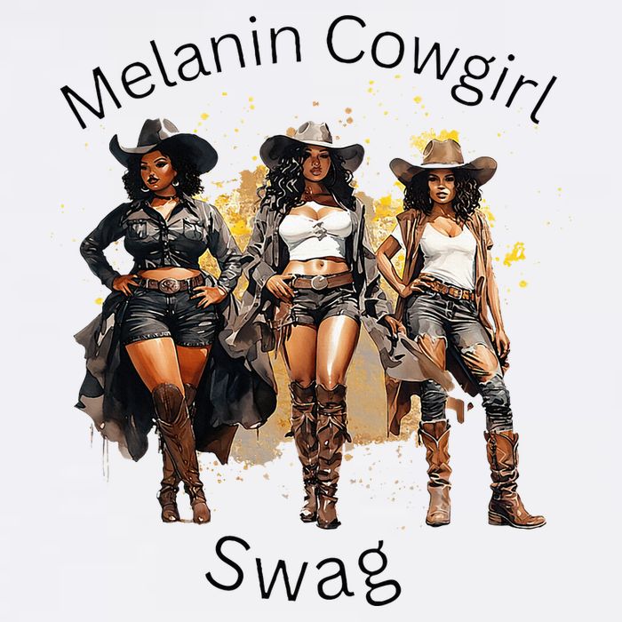 Black Cowgirls African American Texas Girl T-Shirt
