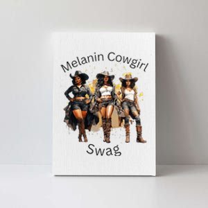 Black Cowgirls African American Texas Girl Canvas