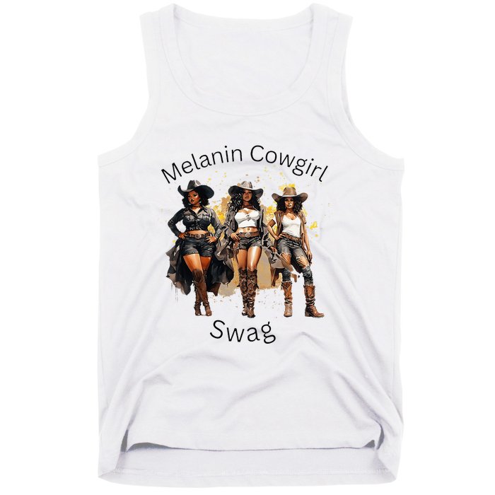 Black Cowgirls African American Texas Girl Tank Top