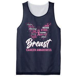 Breast Cancer Awareness Butterfly Mesh Reversible Basketball Jersey Tank