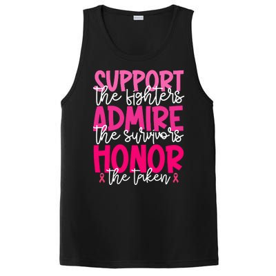 Breast Cancer Awareness Support Admire Honor Ribbon PosiCharge Competitor Tank