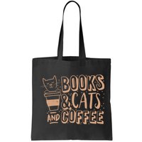 Books Cats And Coffee Lover Bag