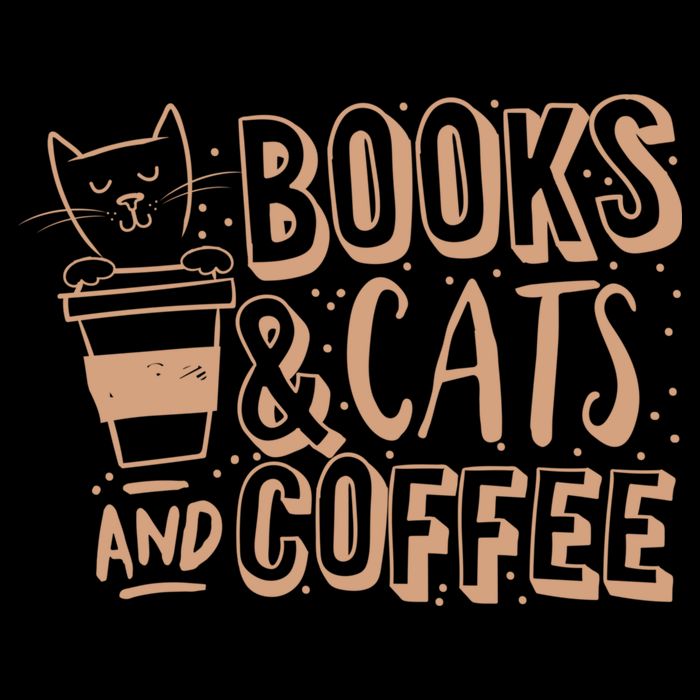 Books Cats And Coffee Lover Bag