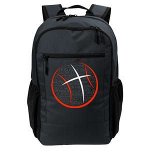 Basketball Christian Athlete Jesus Daily Commute Backpack