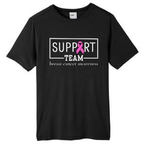 Breast Cancer Awareness Support Team Tall Fusion ChromaSoft Performance T-Shirt